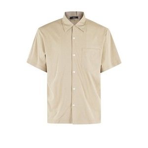 Herno Short-Sleeved Jersey Shirt With Classic Collar - NWT